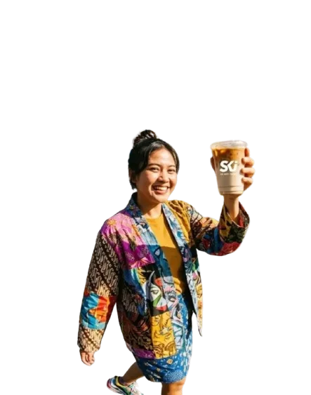 User menikmati Kopi
